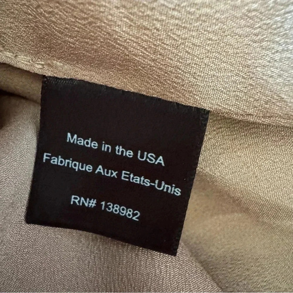 Dress the Population White Nude Abbie Halter Mini Dress Floral Sequins S - Picture 9 of 9